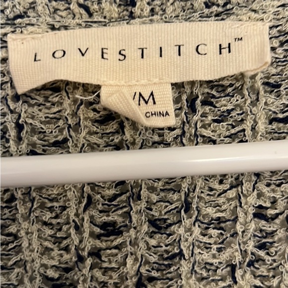 Love stitch fringe sweater - Picture 4 of 4